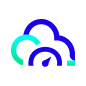 Blue and Imagination Aqua icon